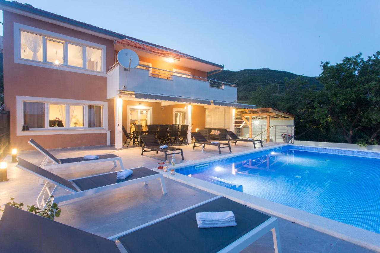 Villa Ivano With Sea&Mountain View Kaštel Stari Extérieur photo