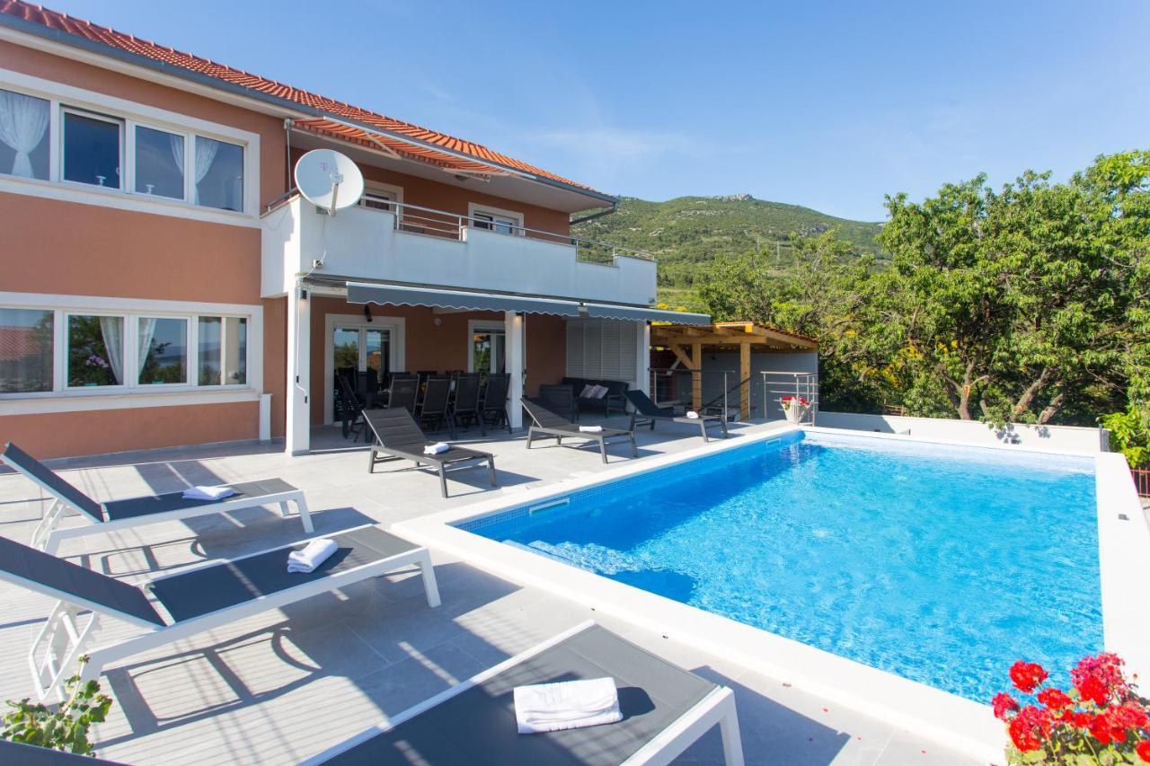 Villa Ivano With Sea&Mountain View Kaštel Stari Extérieur photo