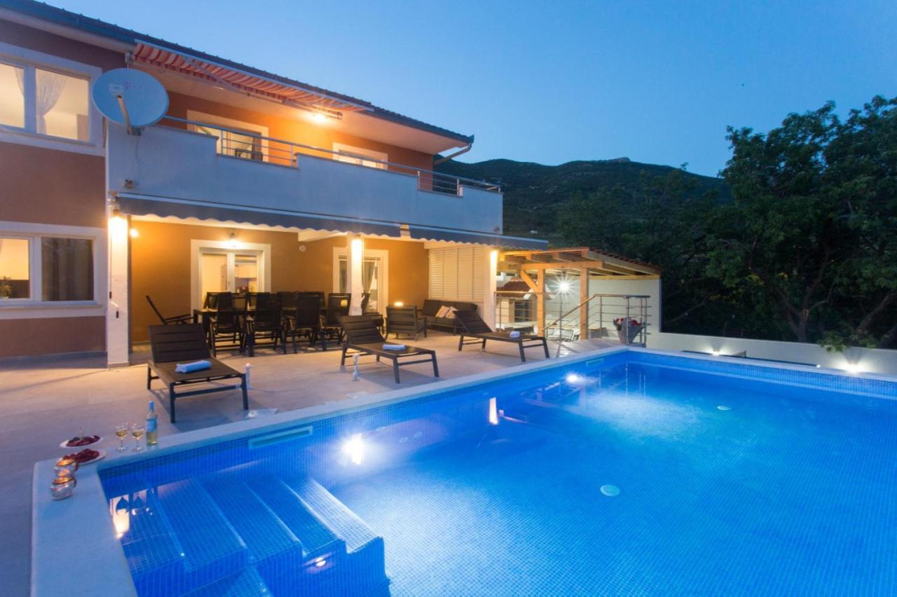 Villa Ivano With Sea&Mountain View Kaštel Stari Extérieur photo